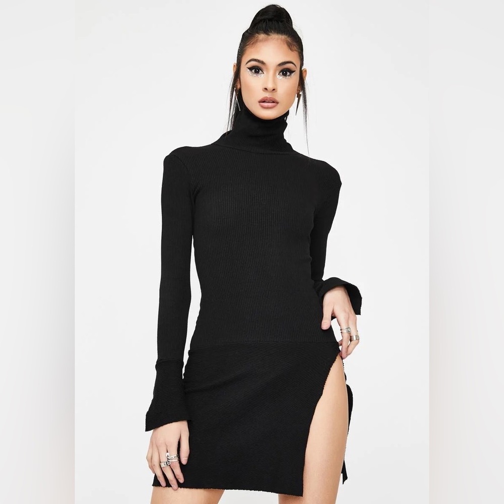 SOLD! Kikiriki Knit Open-back Mini dress